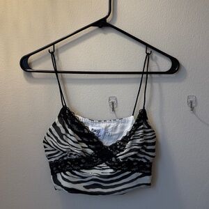 Princess Polly Zebra Top